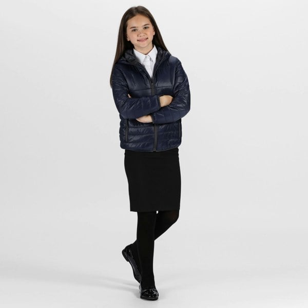 Regatta Girl's Stormforce Thermal Insulated Jacket - Navy