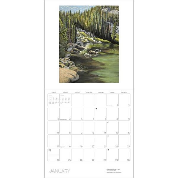 Phyllis Shafer, Nature Divine Calendar 2027, Wall Calendars, Month To View, Art, Gift