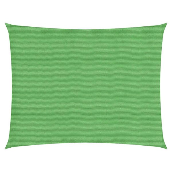 Berkfield Sunshade Sail 160 g/m�__ Light Green 3.5x4.5 m HDPE