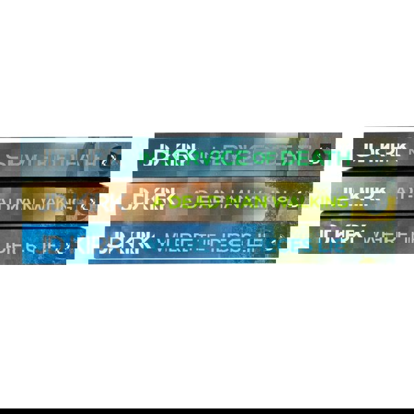 DCI Logan Crime Thrillers 17-19 3 Books Collection Set by JD Kirk (In Service of Death, Where the Pieces Lie, A Dead Man Walking)