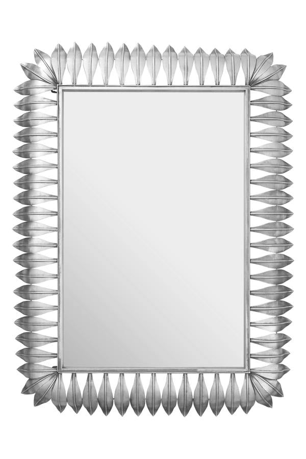 Merlin Silver Leaf Frame Wall Mirror