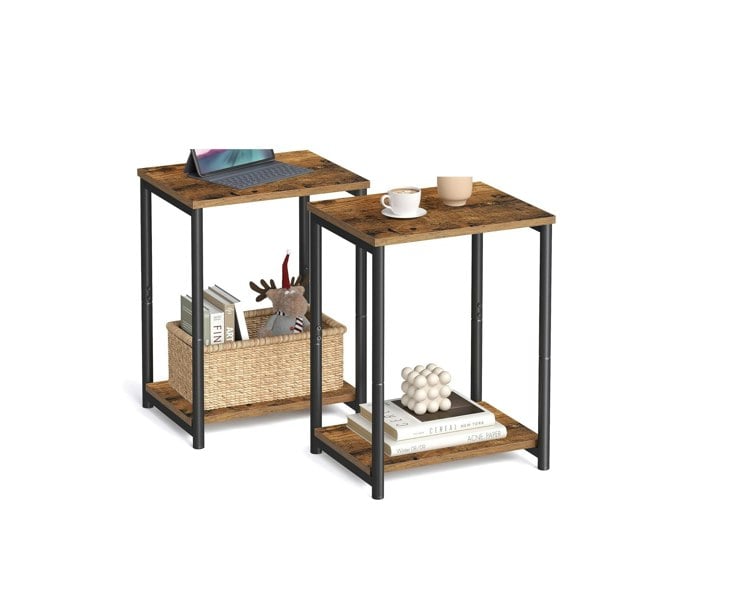 Modcraft Set of 2 Side Tables for Bedroom and Livingroom