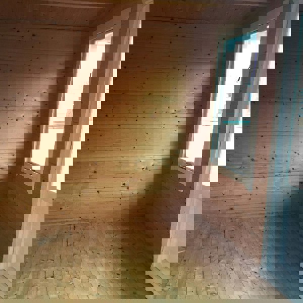 Shire Berryfield 11x10 Log Cabin 19mm interlock  Cladding - Best Shed