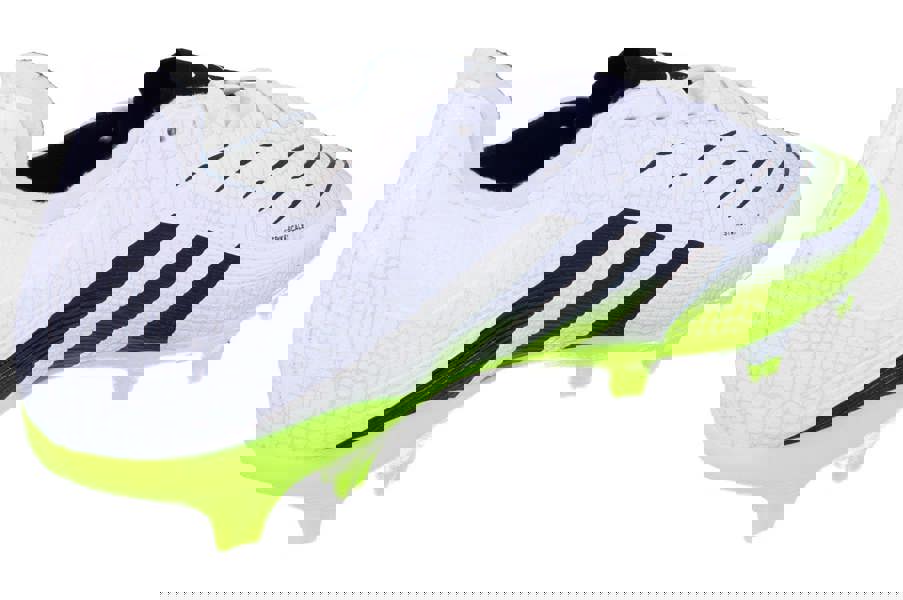 Adidas Predator League Fg/Mg Mens Football Boots  JI1117 - White Black Green Ji1117 - Photo 2