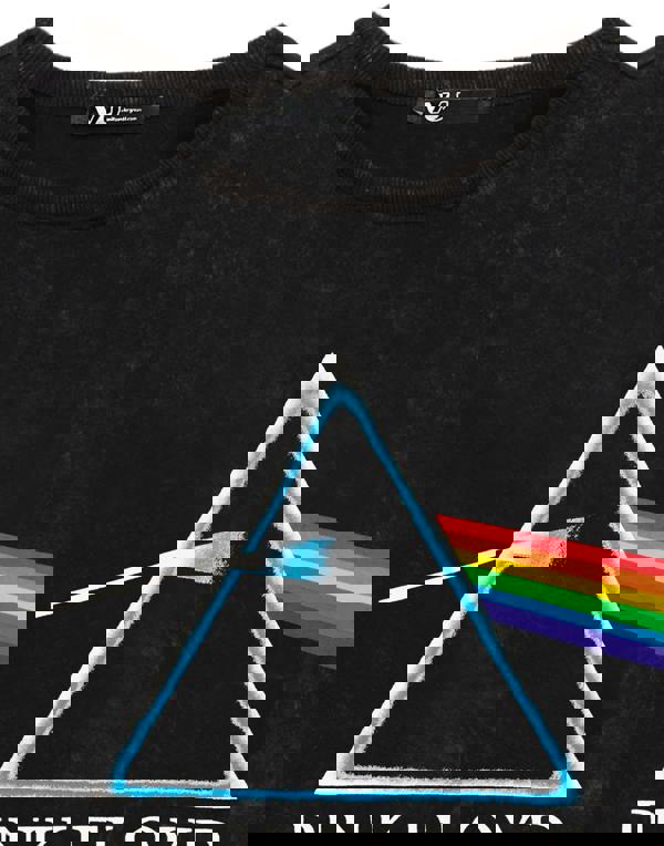 Pink Floyd Unisex Black Album Logo Short Sleeved T-Shirt