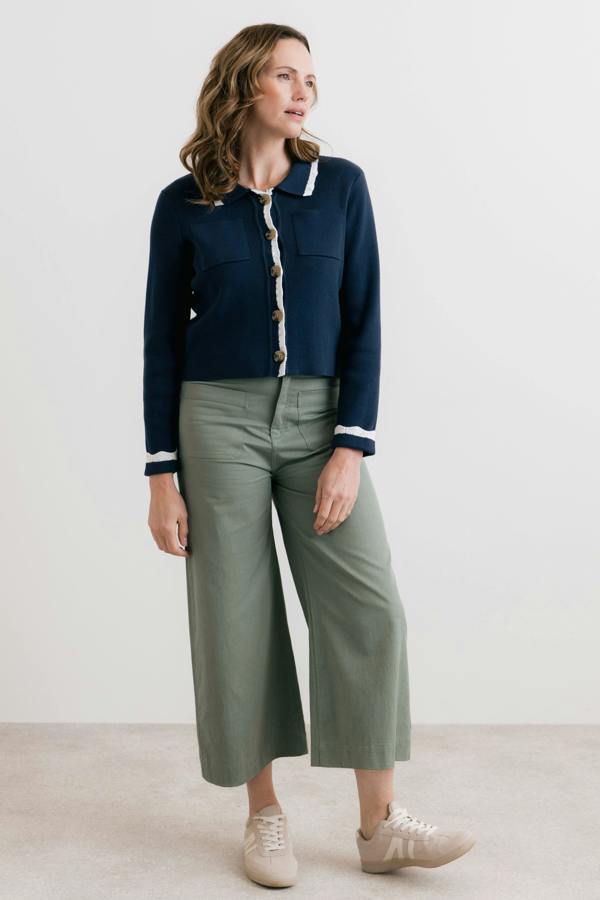 Lily & Me Piper Knitted Jacket Navy