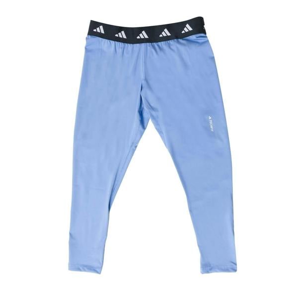 Adidas Womens/Ladies Techfit Plus 7/8 Leggings - Blue - 