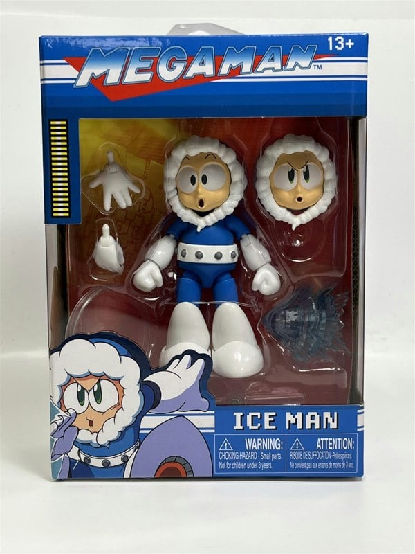Jada Megaman Ice Man 4.5 Inch Figure Jada 253251024 34223