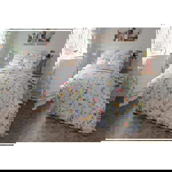 Belledorm Larissa Floral Duvet Cover Set - Multicoloured