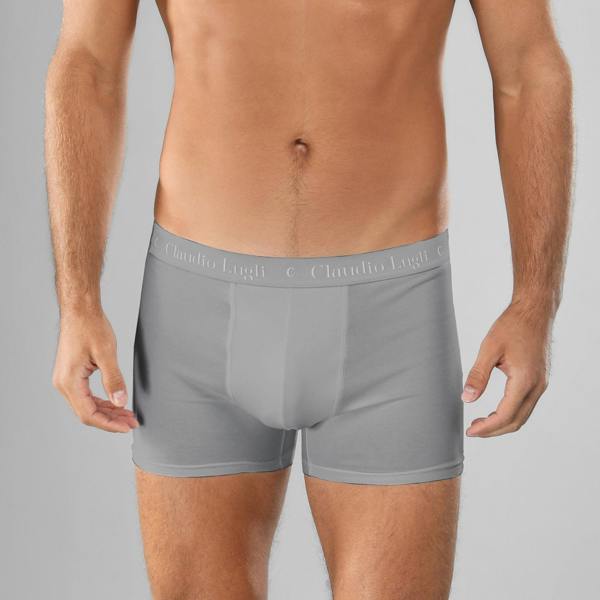 CLASSIC PLAIN BAMBOO BOXER SHORT – Premium Men's Patterned Shirt by Claudio Lugli | Bold Design, Tailored Fit, Best Printed Shirts