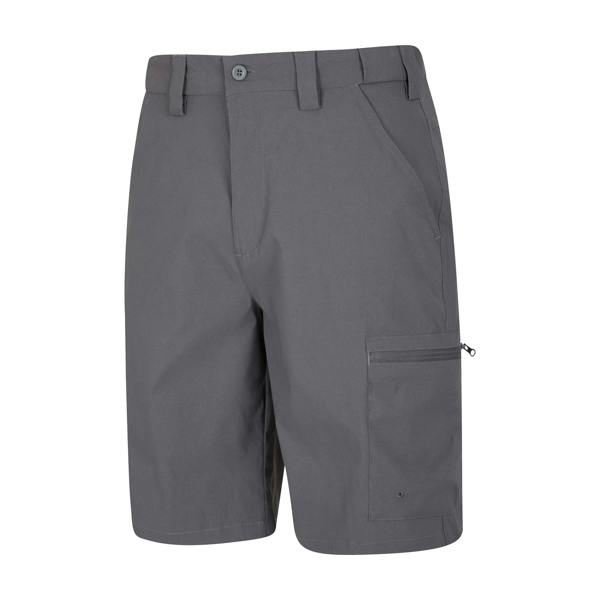 Mountain Warehouse Mens Stretch Trekking Shorts - Grey - 
