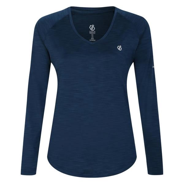 Dare 2B Womens/Ladies Discern Long Sleeve T-Shirt - Moonlight Denim