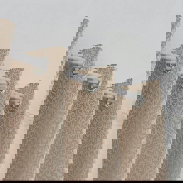 Luxury Living Temple Velvet Ring Top Blackout Curtains