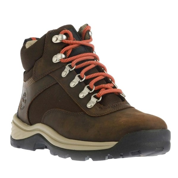 Timberland Womens/Ladies Waterproof Leather Mid Cut Lace Up Hiking Boots - Chocolate
