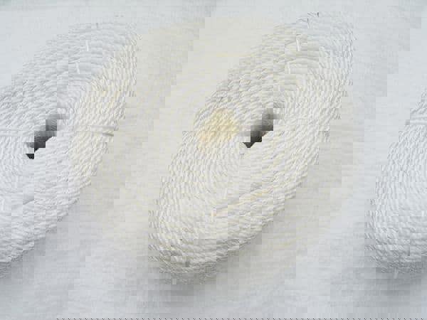 10MM x 220 Metre Coil White 3 Strand Nylon Rope - Boat Marine Yacht Anchor