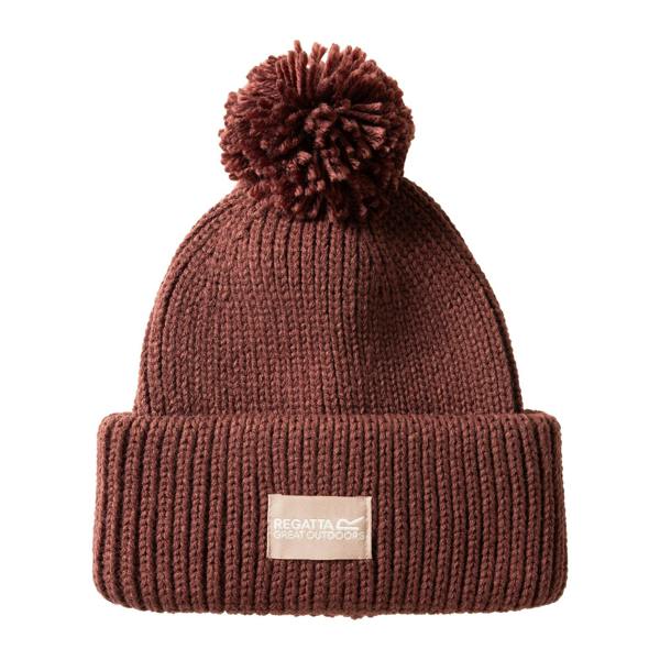 Regatta Unisex Adult Connora Pom Pom Beanie - Dark Cherry