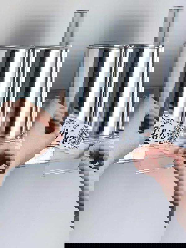 Durable SCANFIX Self-Adhesive EPOS Ticket Strip Holder | 50 Pack | 200 x 40mm