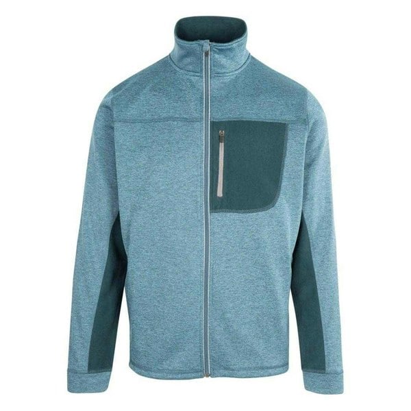 Trespass Mens Radnage Full Zip Fleece Jacket - Blue