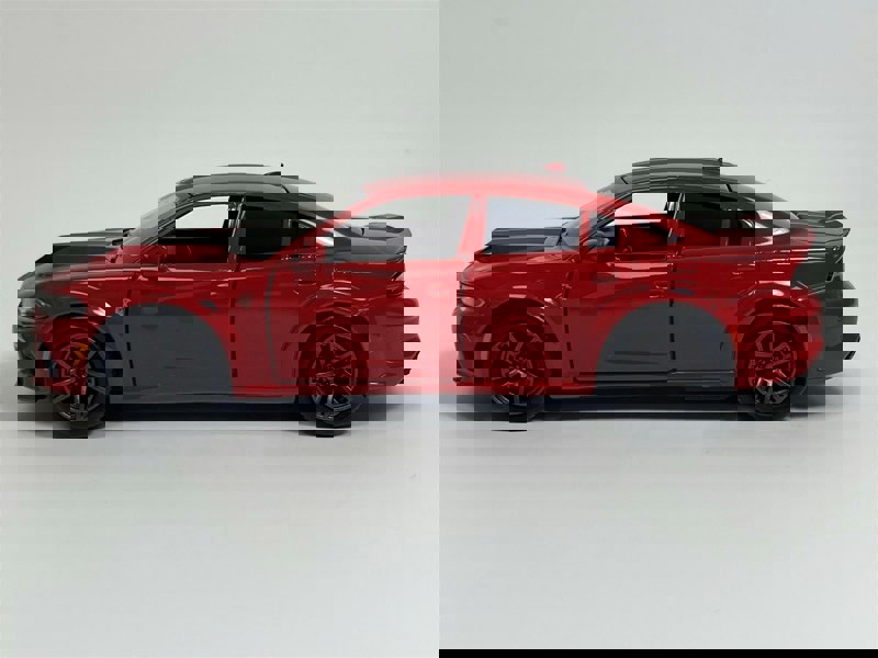 Tayumo Dodge Charger Red LHD Pull and Go 1:36 Scale Tayumo 36145215