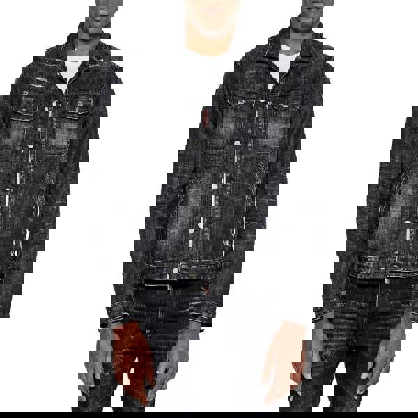 Dsquared2 Easy Wash Jean Jacket Black W32