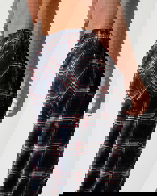 BOSS Orange Mens Holiday Pyjama Pants - Open Blue 460 - CHO - Designer Mens Pyjamas