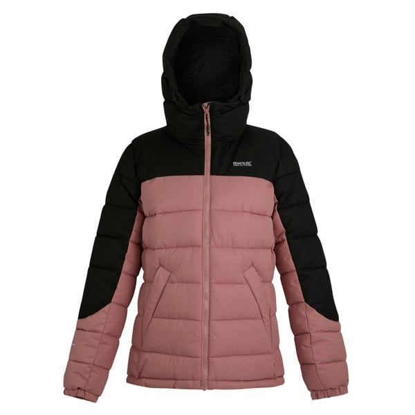 Regatta Womens Aldthorn Quilted Jacket - Dusty Rose/Black