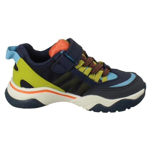Clarks Kids Clarks Vegan Colour-Pop Sports Trainers - Feather Track
