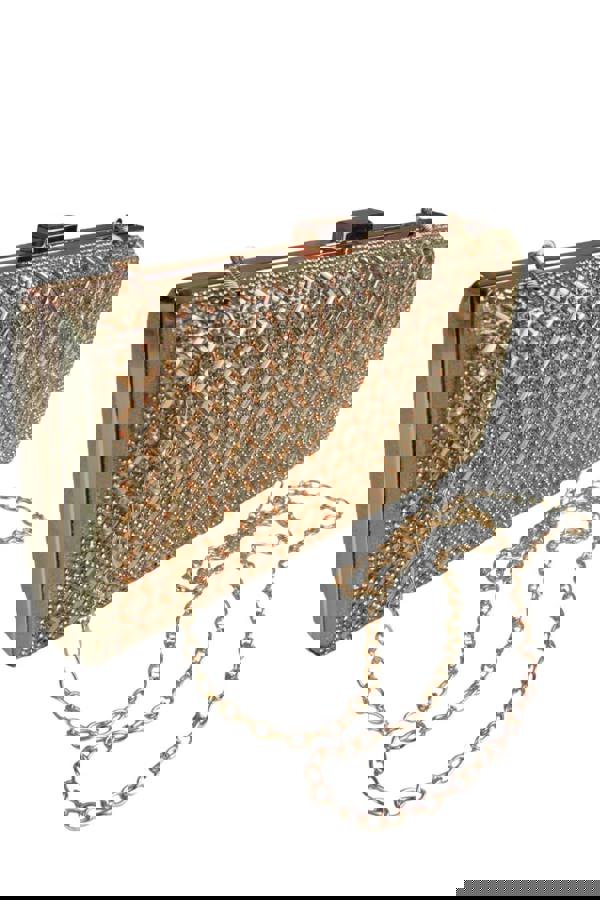 Paulo Due Diamanté Sparkle Clutch Bag