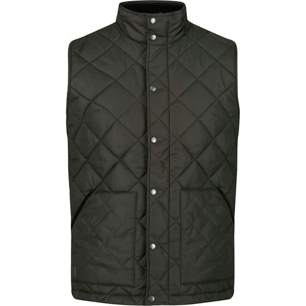 Regatta Mens Londyn Quilted Body Warmer - Dark Khaki - 
