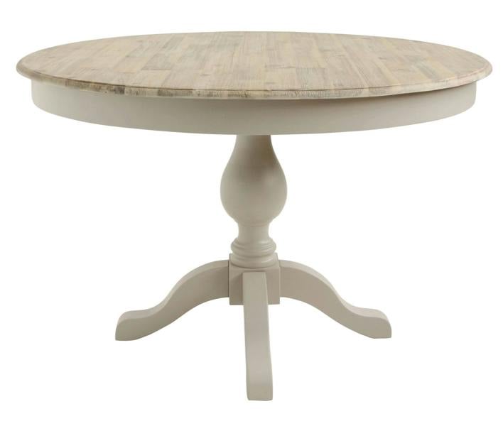 Statement Furniture Florence Large Pedestal Dining Table with Hidden Drawers 120cm