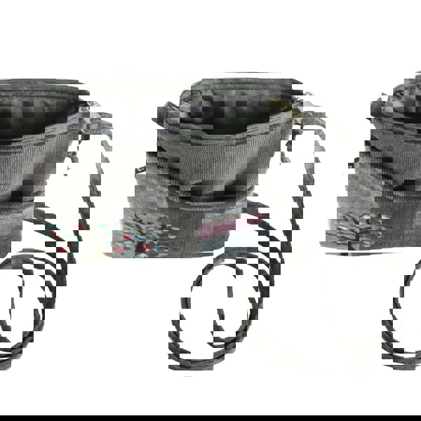 Earth Squared Sling Crossbody Appliqué Bag – Tree Countryside Tweed Design