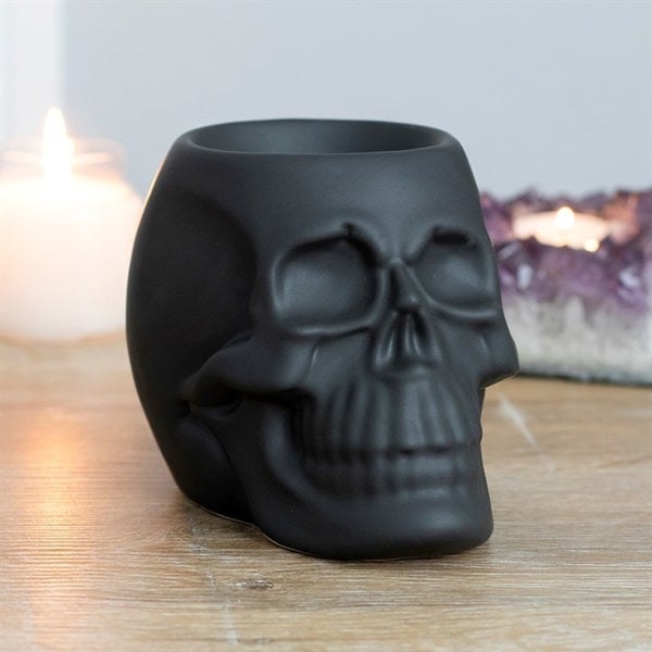 Serano Black Skull Oil Burner