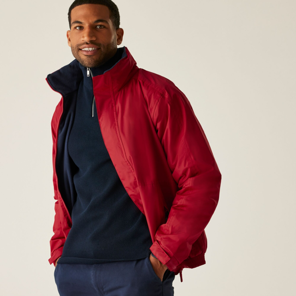Regatta Dover Waterproof Windproof Jacket (Thermo-Guard Insulation) - Classic Red/Navy