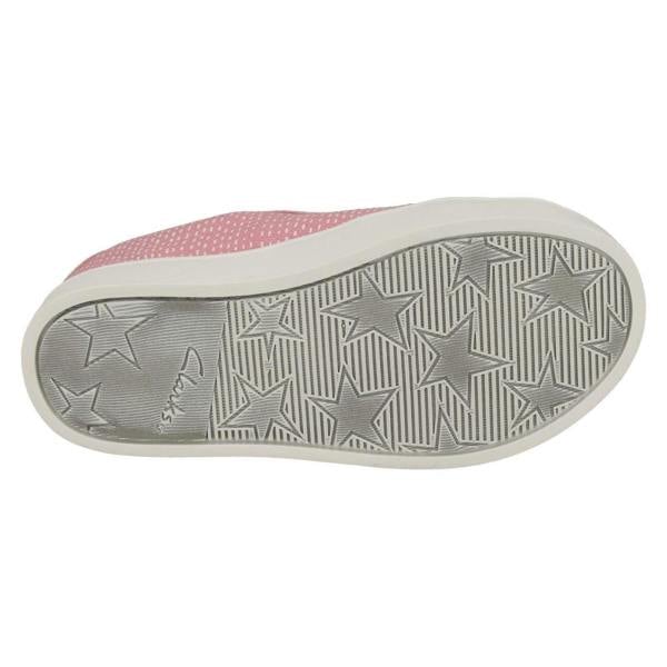 Clarks Girls Clarks Casual Canvas Shoes Pattie Lola