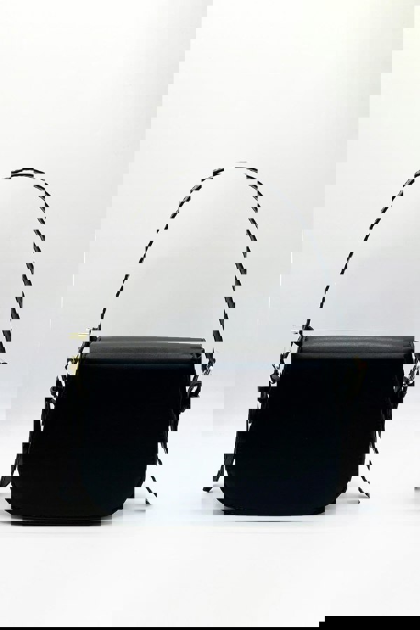 SVNX Rounded Crossbody Bag in Black