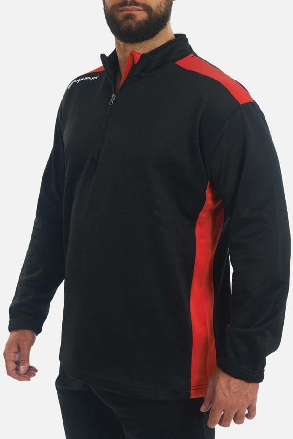 Tempo Sports 1/4 Zip Mid Layer – Thermal, Quick-Dry, Lightweight - Optimum