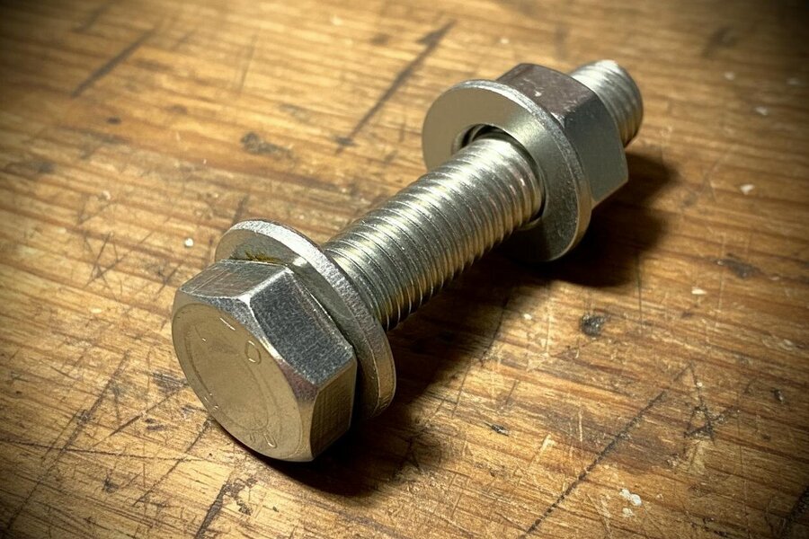 Fixaball M3 Hex Set Screw Bolt Nut Washers A2 304 Stainless Steel