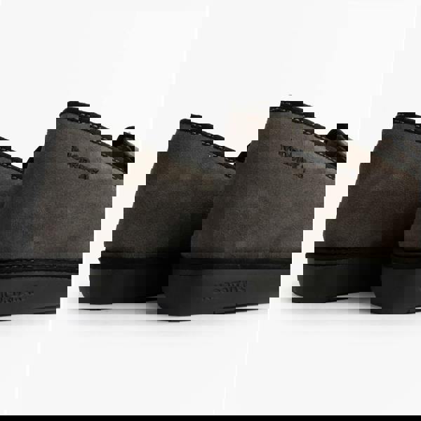 Nordikas Nordikas 663 Mens Suede Full Slippers Grey