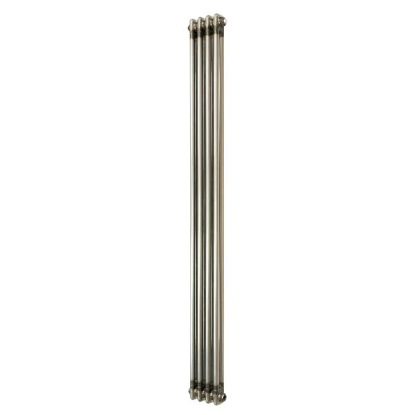 Monstershop Traditional 2 Column Radiator - 1800 x 200mm - Raw Metal