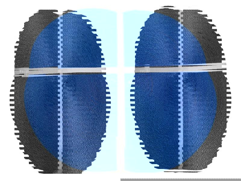 Polyester Webbing Strap Tape Roll 100M 25MM Blue (Tie Down Lashing Belt)