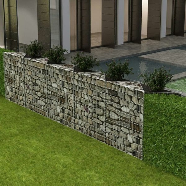 Berkfield Gabion Basket Galvanised Steel 300x30x100 cm