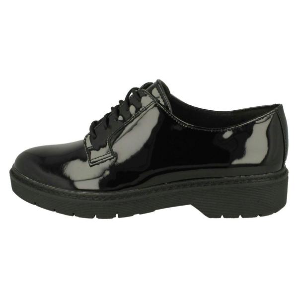Clarks Ladies Clarks Chunky Sole Lace Up Shoes Witcombe Lace