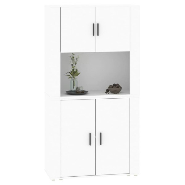 Berkfield Highboard White Engineered Wood