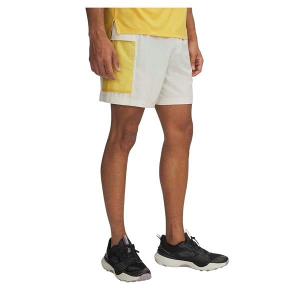 Under Armour Mens Colour Block Running Shorts - Brown - 