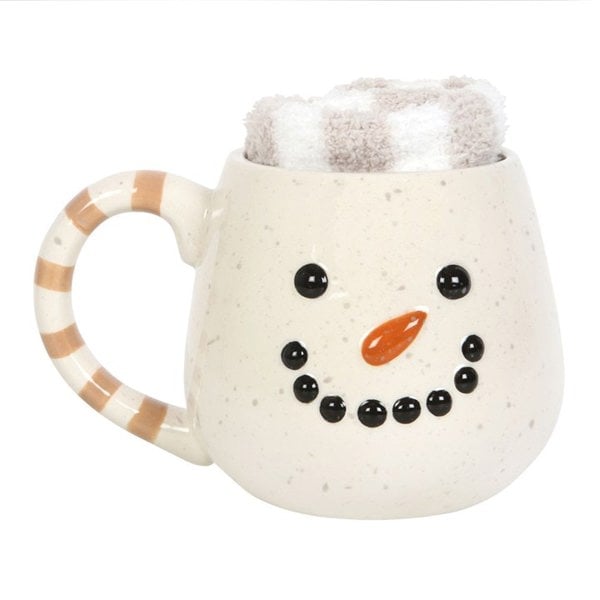 Serano Snowman Mug and Socks Set