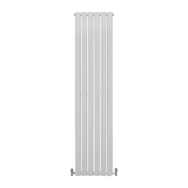 Designer Flat Panel Radiator - Gloss White (1800mm x 420mm)