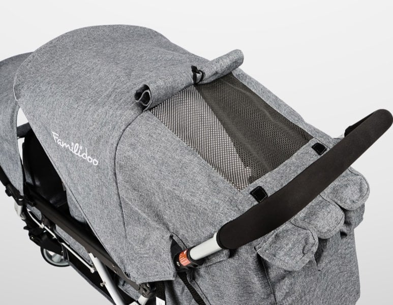 Familidoo 3 Seater Lightweight Stroller -  Plus Free Rain Cover