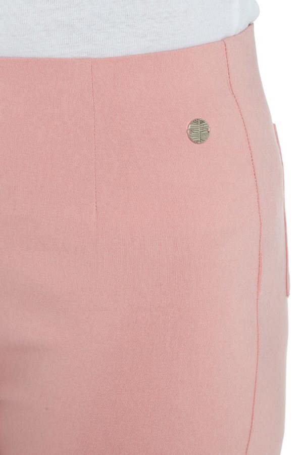 PennyPlain Cropped Bengaline Ankle Grazer Trousers - Dusk