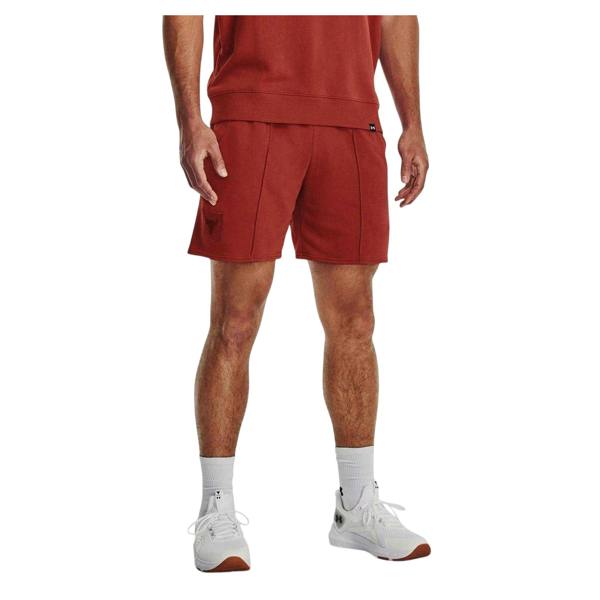 Under Armour Mens Project Rock Shorts - Red - 