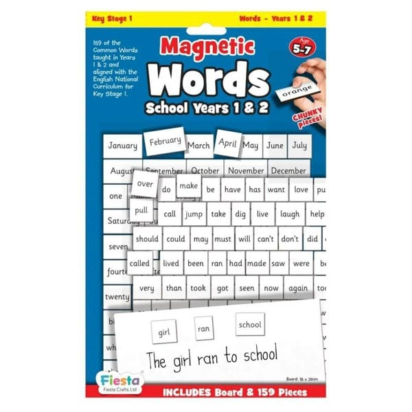 Fiesta Crafts Magnetic First Words - Years 1 & 2